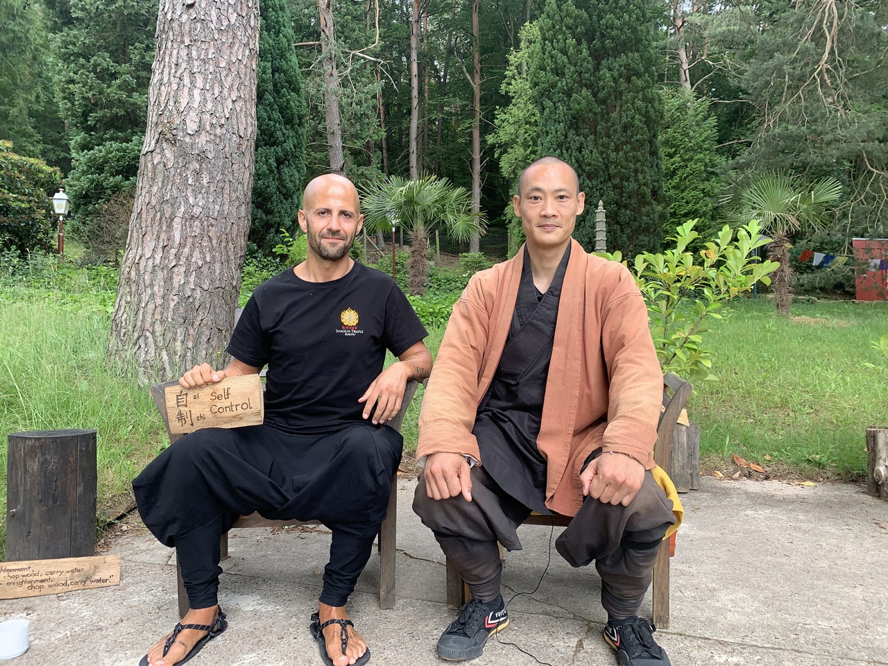 podcast interview with Shaolin master shi heng yi by isra Garcia